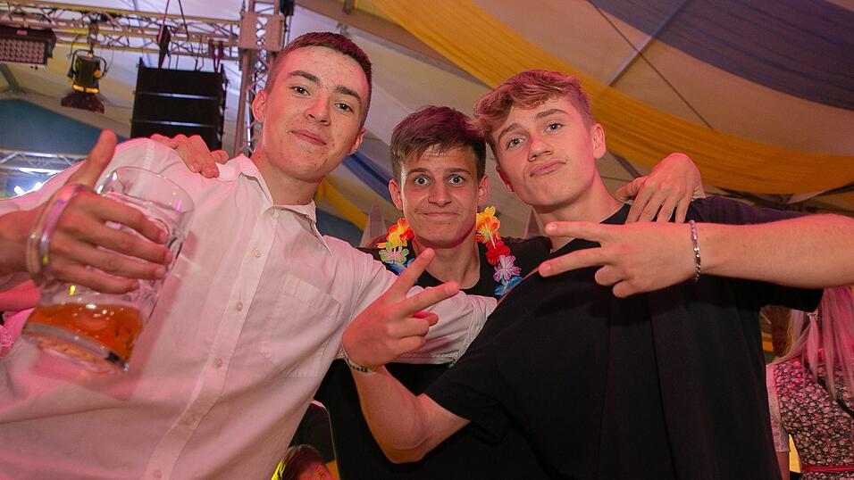 Die Partybilder von Montag, 15. August 2022, aus dem Festzelt Reisinger.