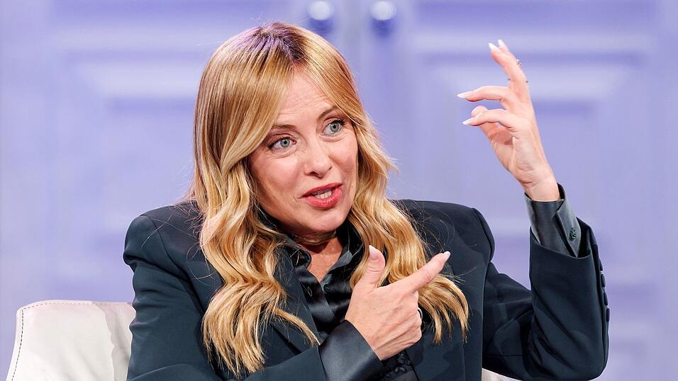 Italiens Ministerpräsidentin Giorgia Meloni lässt ihre Stimme urheberrechtlich schützen. (Archivfoto) Italiens Ministerpräsidentin Giorgia Meloni lässt ihre Stimme urheberrechtlich schützen. (Archivfoto)