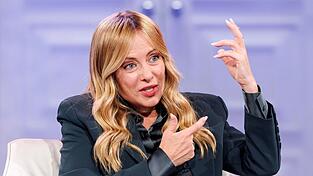 Italiens Ministerpräsidentin Giorgia Meloni lässt ihre Stimme urheberrechtlich schützen. (Archivfoto) Italiens Ministerpräsidentin Giorgia Meloni lässt ihre Stimme urheberrechtlich schützen. (Archivfoto)