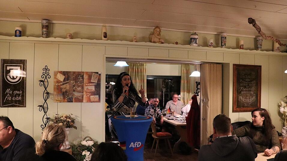 Christl Fischer ist seit zwei Monaten AfD-Mitglied und seit Sonntag Landratskandidatin.