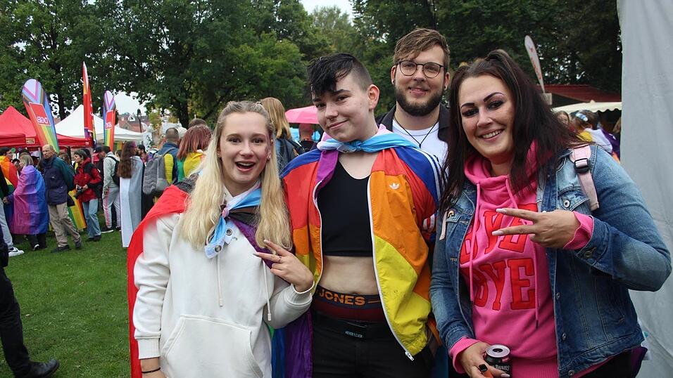 In Landshut fand am Samstag der Christopher Street Day statt.