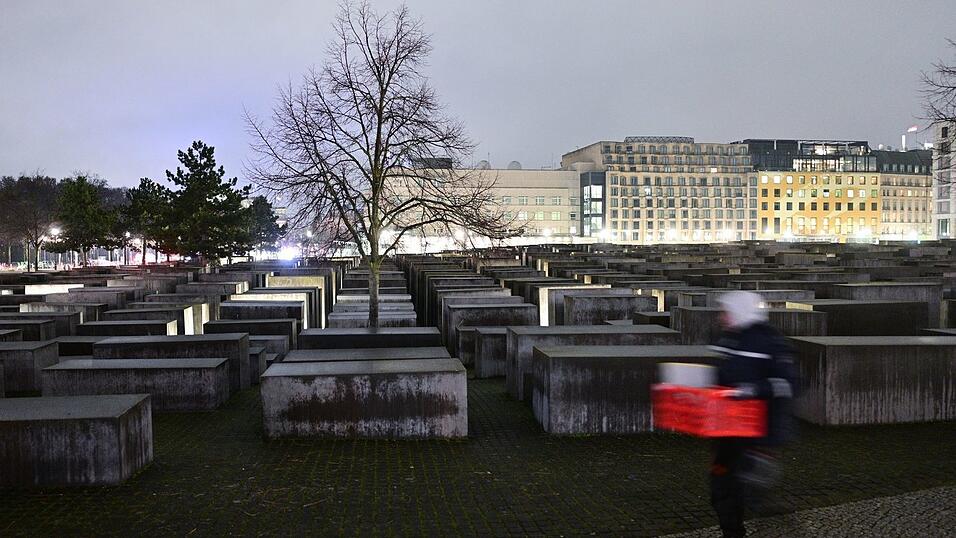 Die Tat ereignete sich am Holocaust-Mahnmal.
