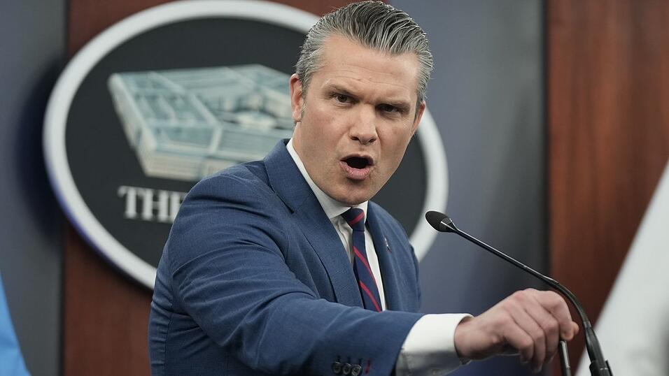 US-Verteidigungsminister Pete Hegseth &auml;u&szlig;ert sich zum Krieg mit dem Iran. (Archivbild)