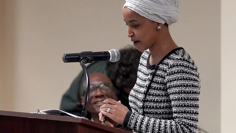 Sie wurde bei einer Rede aus dem Publikum attackiert - die demokratische Abgeordnete Ilhan Omar. (Archivbild)