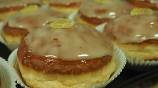 Der Krapfen „Bella Italia“ der Bäckerei Artmeier aus Ittling. Der Krapfen „Bella Italia“ der Bäckerei Artmeier aus Ittling.
