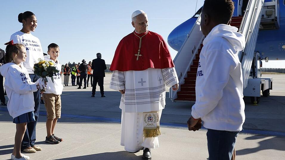 Papst Leo XIV. ist für vier Tage in Frankreich. Papst Leo XIV. ist für vier Tage in Frankreich.