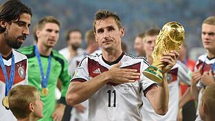Miroslav Klose ist der WM-Rekordtorsch&uuml;tze. (Archivbild)