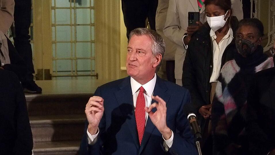 De Blasio stellte auf X klar, er unterstütze Mamdani und dessen Vision. (Archivbild)