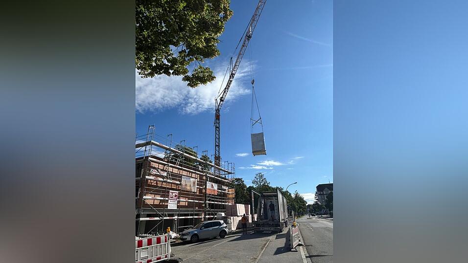 An der Maximilian-/Niedermayerstraße entstehen Mietwohnungen. An der Maximilian-/Niedermayerstraße entstehen Mietwohnungen.