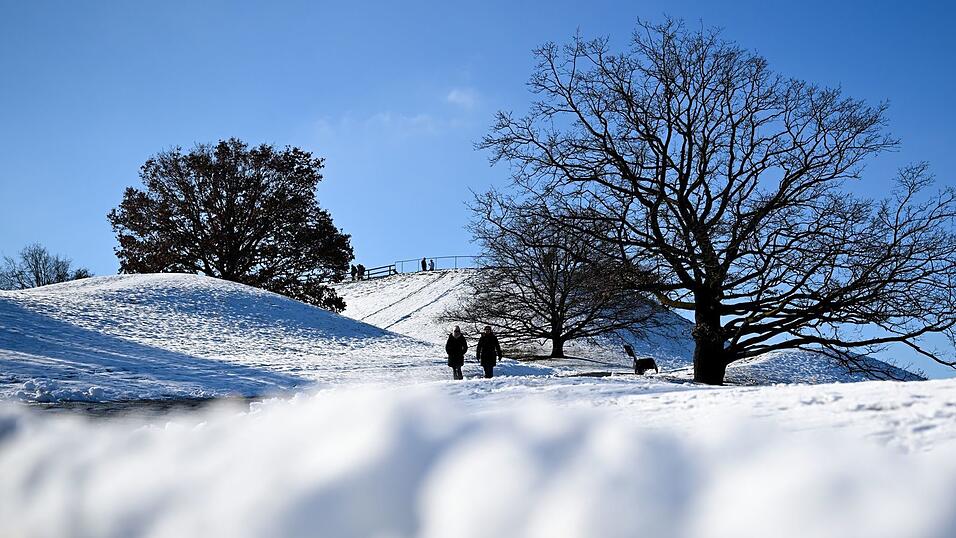 Viel Sonne und oft Schnee: Das Wetter in Bayern zeigte sich im Januar vielseitig.