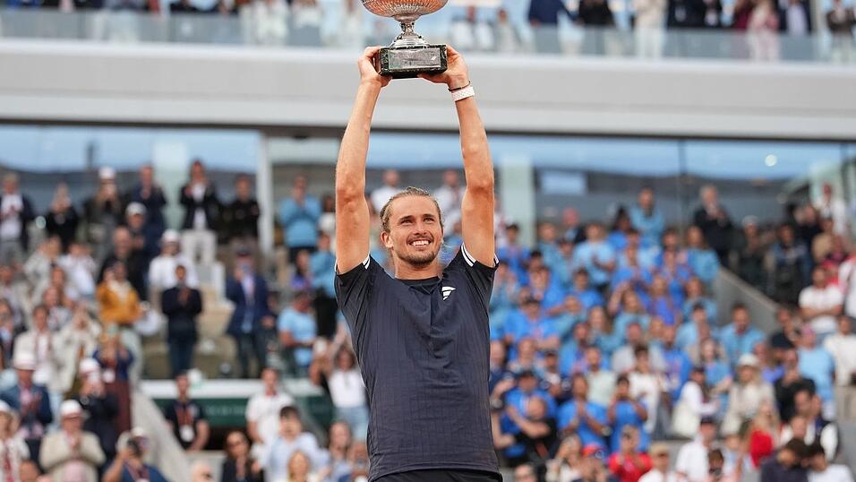 Am Ziel seiner Träume angelangt: Alexander Zverev Am Ziel seiner Träume angelangt: Alexander Zverev