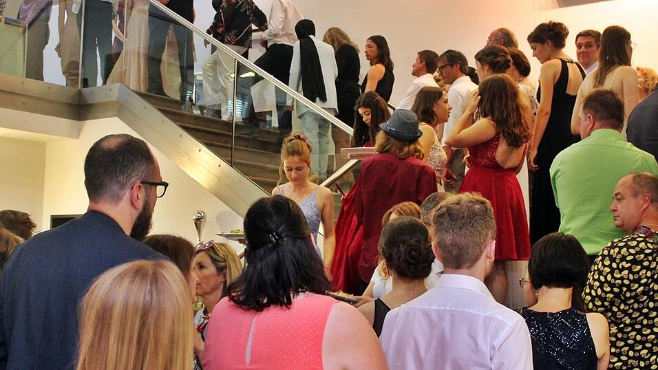 Beste Stimmung auf der Abifeier des Gymnasiums Seligenthal.