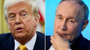 Donald Trump und Wladimir Putin wollen sich in Alaska treffen. (Archivbild)