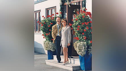 Franz und Theresa Hopper haben das Hotel-Restaurant 'Landshuter Hof' im Jahr 1993 eröffnet.