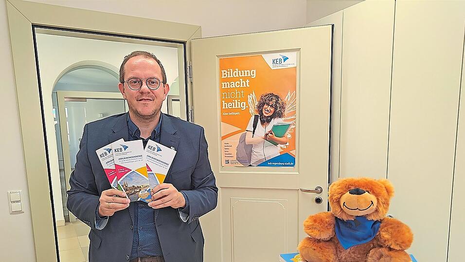 Roland Preu&szlig;l leitet die KEB seit acht Jahren. Er freut sich auf das kommende Feier-Wochenende.