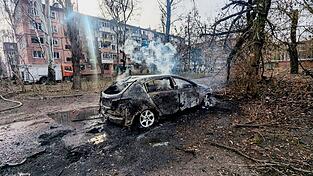 Die Industriestadt Krywyj Rih ist immer wieder Ziel von russischen Angriffen mit Raketen und Kampfdrohnen. (Archivbild)