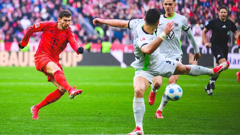 Trifft zum Münchner 1:0: Leon Goretzka.