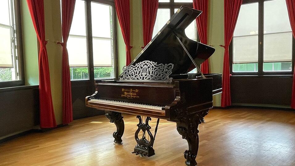Soll klingen wie im Jahr 1876: Der historische Steinway-Fl&uuml;gel des Komponisten Richarrd Wagner.