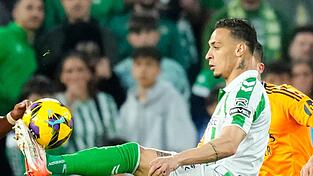 Bayern wollte ihn, doch Stürmer Antony ging 2025 zu Betis Sevilla. (Archivbild) Bayern wollte ihn, doch Stürmer Antony ging 2025 zu Betis Sevilla. (Archivbild)