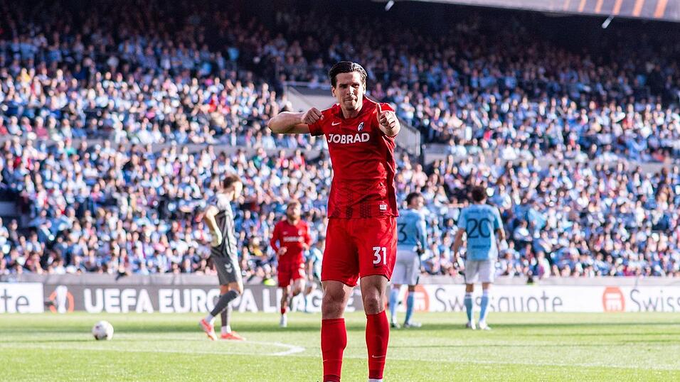 Traf traumhaft zur Freiburger F&uuml;hrung: Igor Matanovic.