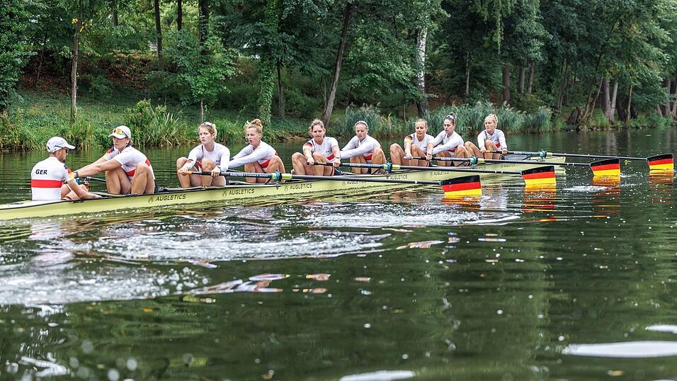 Der Deutschland-Achter der Frauen steht bei der WM in Shanghai im Finale (Archivbild).