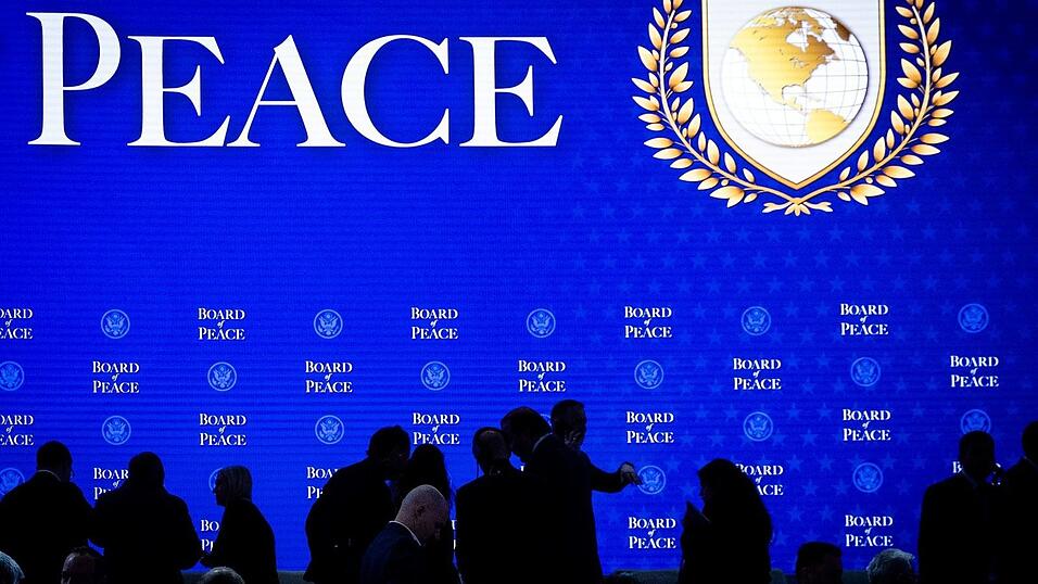 Der Friedensrat wurde vor einem Monat gegr&uuml;ndet - beim Weltwirtschaftsforum in Davos. (Archivbild)