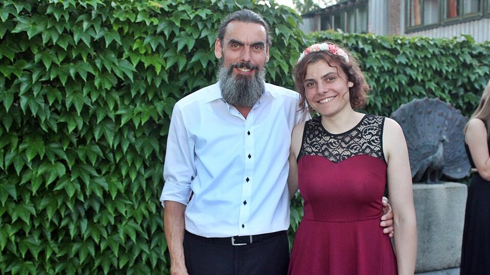 Beste Stimmung auf der Abifeier des Gymnasiums Seligenthal.