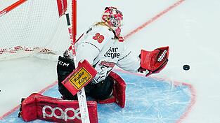 Mirko Pantkowski steht k&uuml;nftig f&uuml;r die Straubing Tigers im Tor. (Archivbild)