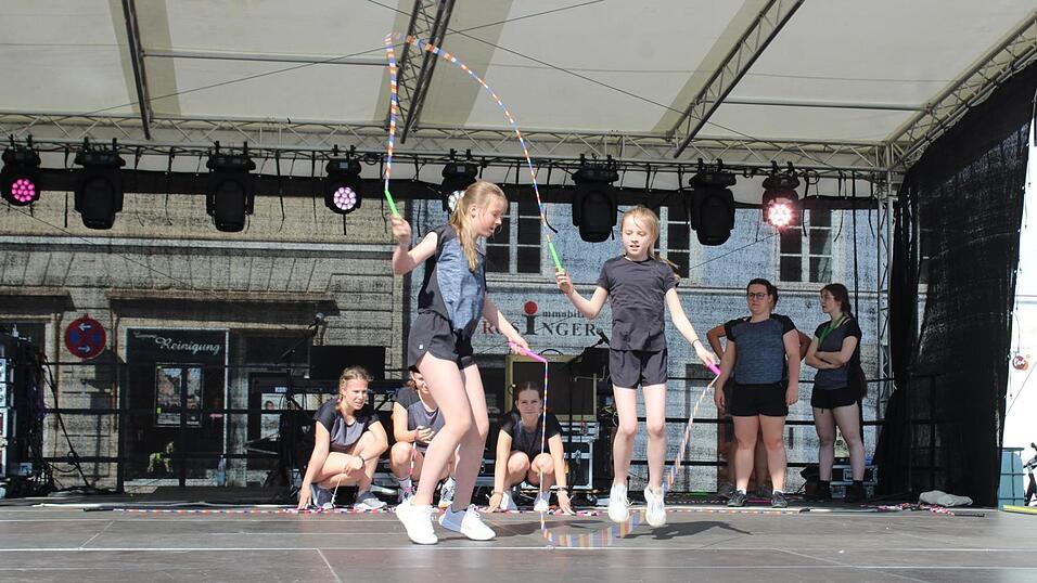 Das Bismarckplatzfest in Landshut war auch am Samstag gut besucht.