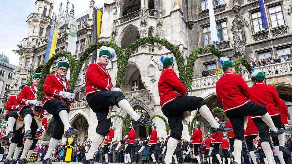 Alle sieben Jahre tanzen in M&uuml;nchen die Sch&auml;ffler.