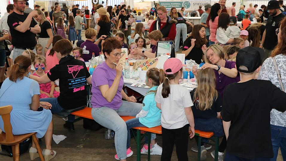 Beste Stimmung herrschte am Kinderfest.