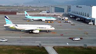 Das Unglück ereignete sich am Flughafen der Stadt Busan. (Archivbild)