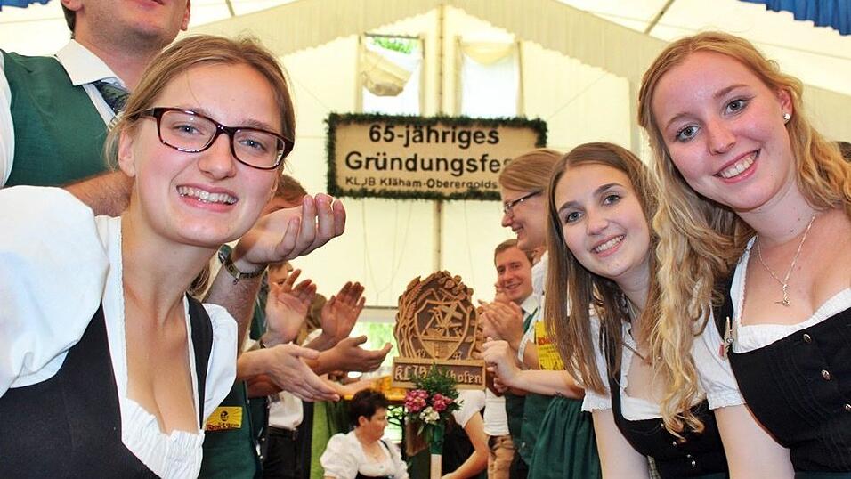 Die KLJB Kl&auml;ham-Oberergoldsbach feierte am Wochenende ihr 65-j&auml;hriges Gr&uuml;ndungsfest.