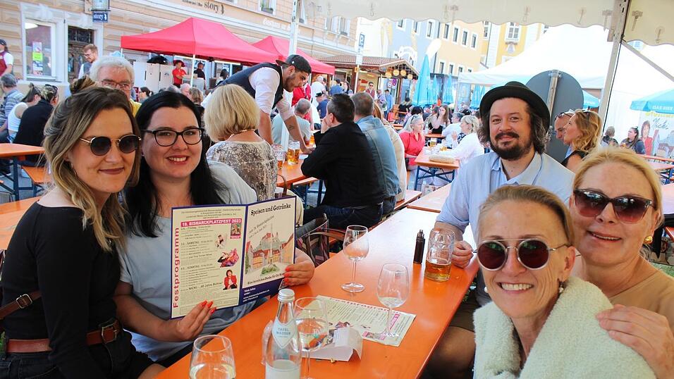 Das Bismarckplatzfest in Landshut war auch am Samstag gut besucht.