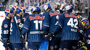 Bekommen künftig noch einen vierten Torhüter: Die Eishockey-Profis des EHC Red Bull München. (Archivfoto)