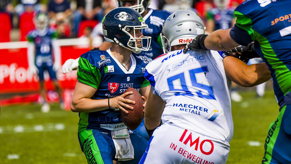 Im letzten Aufeinandertreffen im Mai 2025 setzten sich die Pforzheim Wilddogs deutlich mit 44:19 durch.