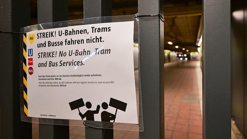 In Berlin fuhren etwa tagelang die Stra&szlig;enbahnen nicht wegen eingefrorener Oberleitungen, nun folgt ein Warnstreik im Nahverkehr.
