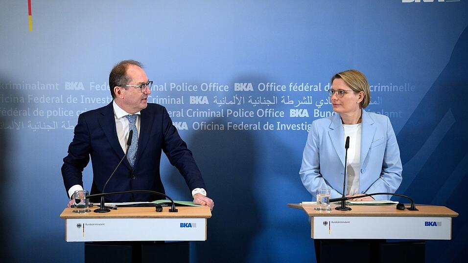 Details des Entwurfs stimmten Bundesjustizministerin Stefanie Hubig (SPD) und Bundesinnenminister Alexander Dobrindt (CSU) miteinander ab. (Archivfoto)