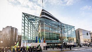 Konrad-Adenauer-Haus: Hier fällt der Startschuss für die Koalitionsverhandlungen Konrad-Adenauer-Haus: Hier fällt der Startschuss für die Koalitionsverhandlungen