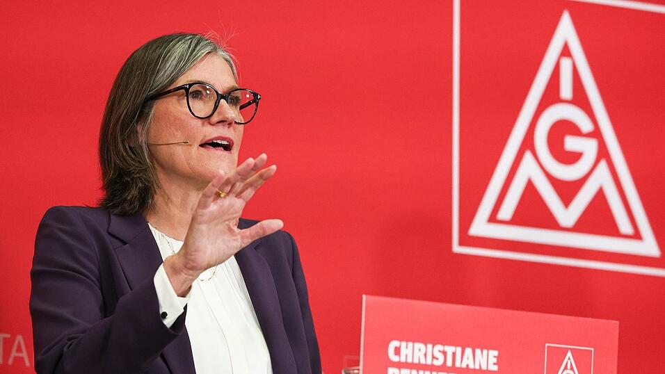 Die Chefin der IG Metall, Christiane Benner, sieht keinen Grund zum Verzicht. (Foto: Archiv) Die Chefin der IG Metall, Christiane Benner, sieht keinen Grund zum Verzicht. (Foto: Archiv)