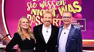 Das bisherige Trio der RTL-Show «Denn sie wissen nicht, was passiert». Das bisherige Trio der RTL-Show «Denn sie wissen nicht, was passiert».