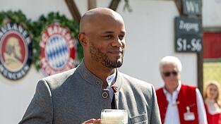 Trainer Vincent Kompany freut sich auf das Oktoberfest. (Archivbild) Trainer Vincent Kompany freut sich auf das Oktoberfest. (Archivbild)