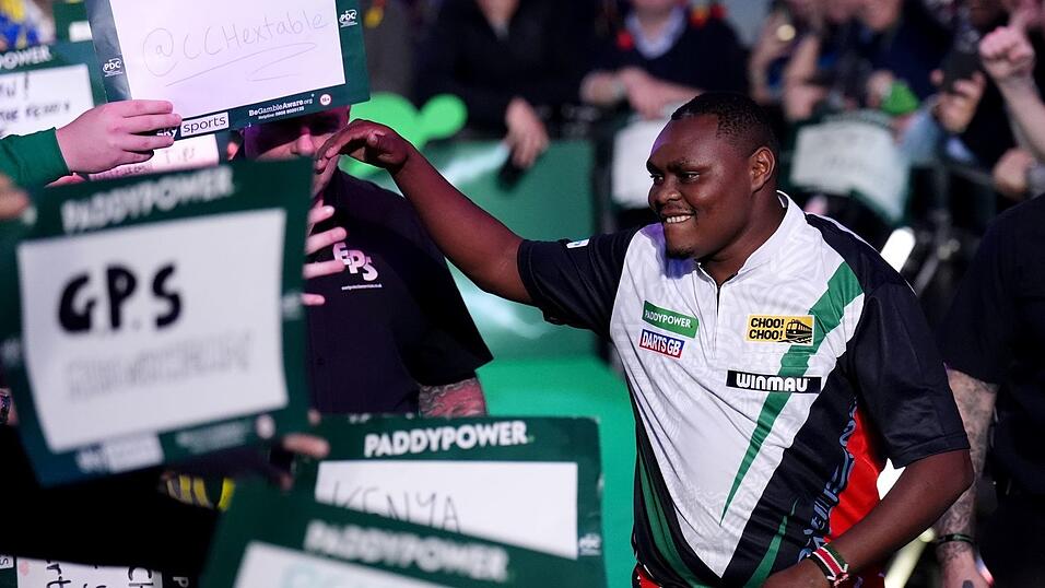 David Munyua hat einen historischen Sieg eingefahren. David Munyua hat einen historischen Sieg eingefahren.