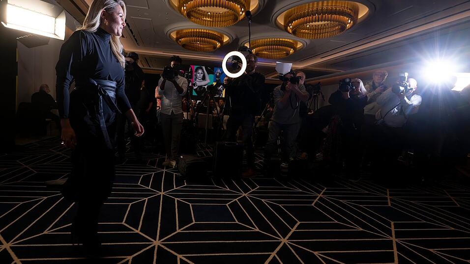 In M&uuml;nchen stellte Fischer ihre Tourneepl&auml;ne vor.