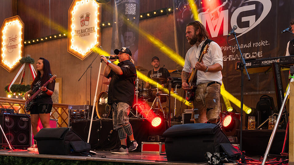 Die Partybilder vom Freitag, 16. August 2024, aus dem Festzelt Kr&ouml;nner.