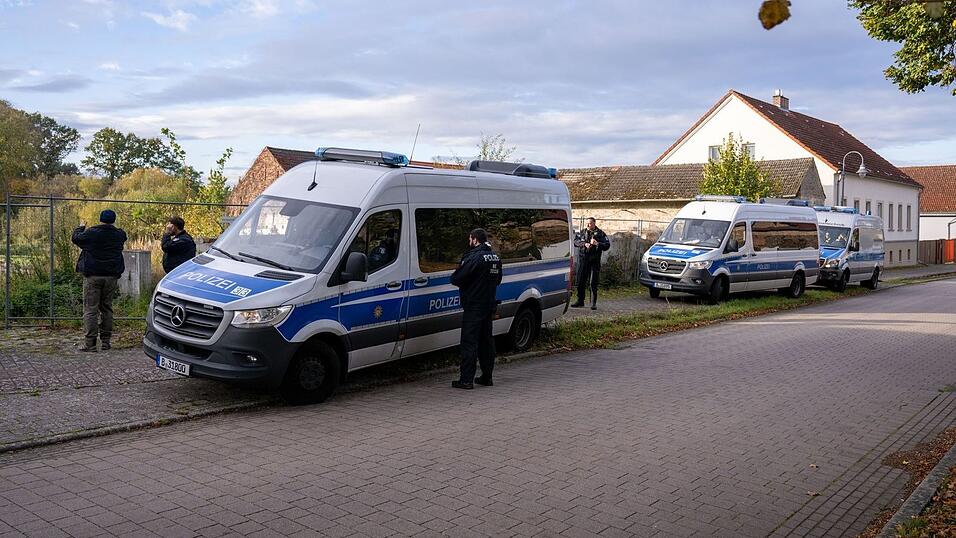 «Wir suchen nach Beweismitteln», sagte ein Polizeisprecher.