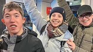 Die Regensburger Studentin Paula Englmaier begleitete über Silvester eine Jugendreise in Deutschland.
