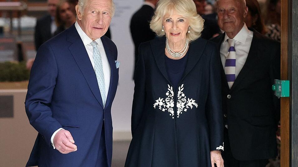 Die Reisepl&auml;ne f&uuml;r die USA von K&ouml;nig Charles und K&ouml;nigin Camilla wurden nach dem Vorfall beim Korrespondentendinner in Washington &uuml;berpr&uuml;ft. (Archivbild)