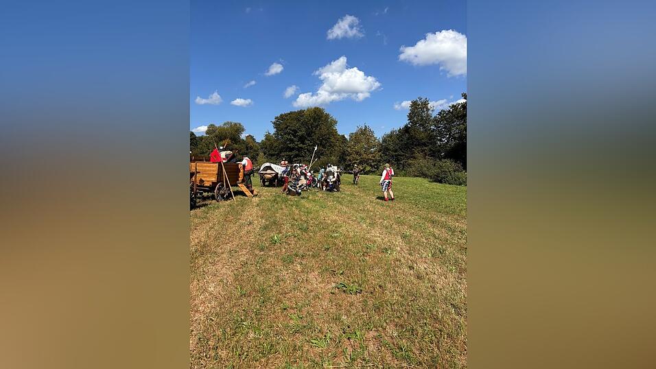 Während der Hussitenschlacht ging es heiß her. Während der Hussitenschlacht ging es heiß her.