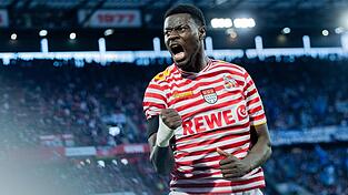 Torschütze zur Kölner 1:0-Führung: Ragnar Ache